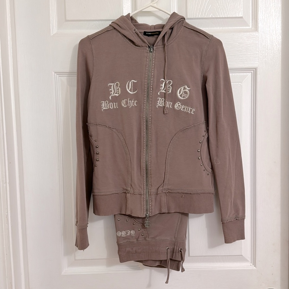 BCBG Max Azari sport track suit Sz M